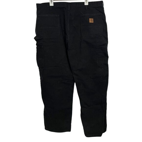 Carhartt Black 42x32 Straight Leg Jeans - Picture 2 of 5